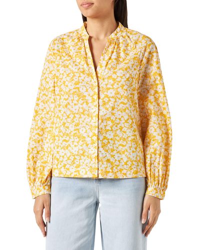 Marc O' Polo Shirts/blouses Long Sleeve - Yellow