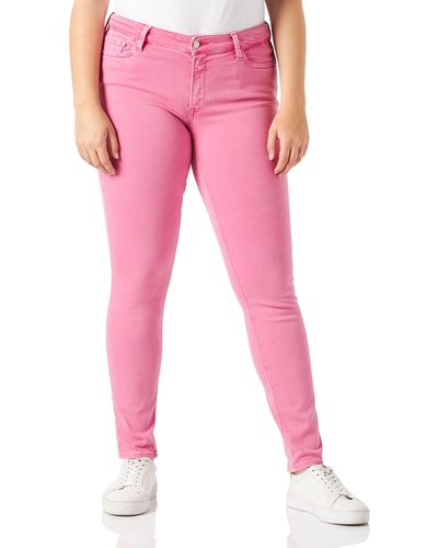 Replay Luzien Rose Label Jeans - Pink