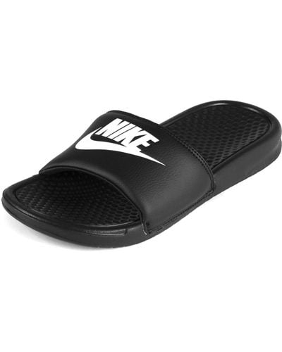 Nike Benassi Just Do It Athletic Sandal - Noir