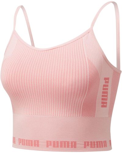 Pink PUMA Tops for Women | Lyst UK