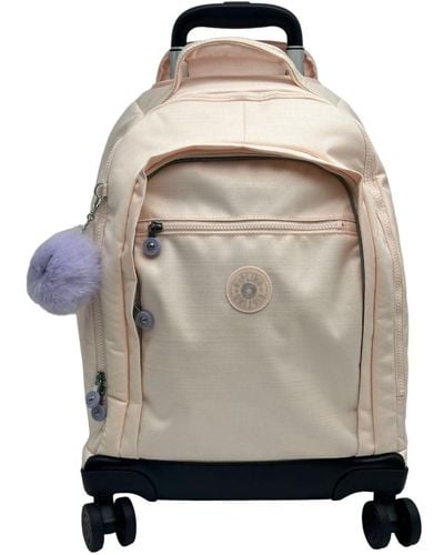 Kipling Trolley Backpack 4 Wheels With 13" Pc Compartment - Grey