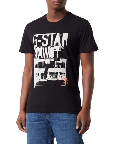 G-Star RAW Underground Gr R T T-shirt - Black