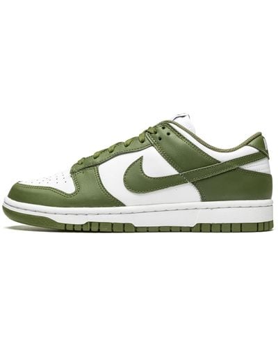 Nike Dunk Low "medium Olive" Sneakers - Groen