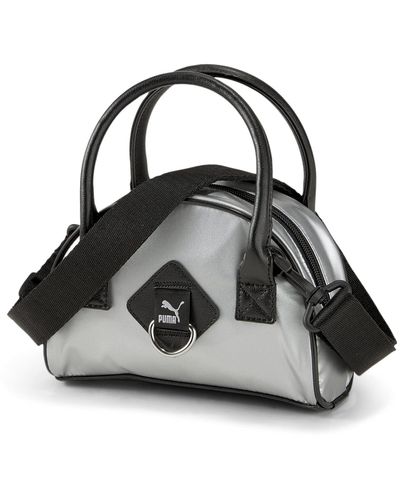 PUMA Mini sac à main Time femme Silver OSFA - Noir
