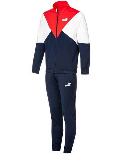 PUMA Retro Trainingsanzug Track Suit 849231-06 M - Blau