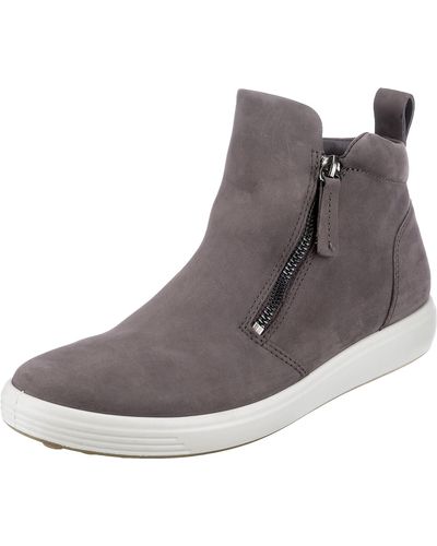 Ecco Soft 7 Ankle Boot - Gray