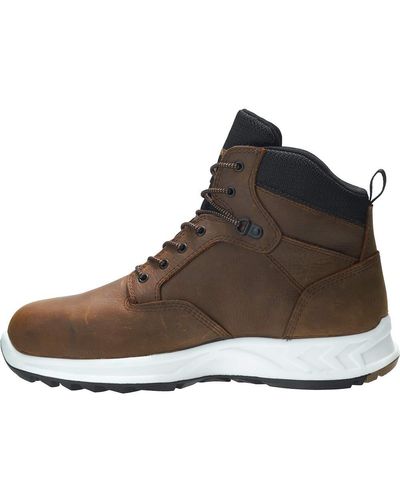 Wolverine Mens Shiftplus Work Lx 6" Alloy-toe Boot - Brown
