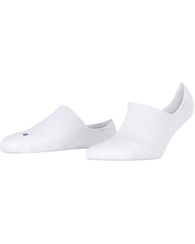 FALKE Cool Kick Invisible W In Breathable No-show Plain 1 Pair Liner Socks - White