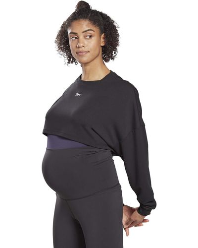 Reebok Sr Maternity Longsleeve Sweatshirt - Blauw