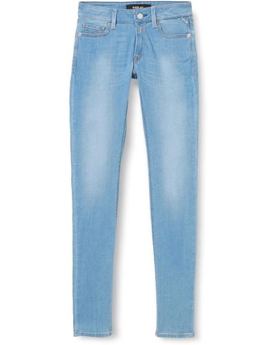 Replay New Luz Powerstretch Denim Jeans - Blue