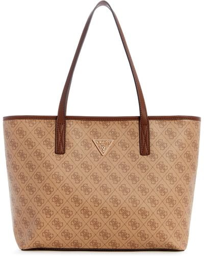 Guess Power Play Tech Tote - Brown