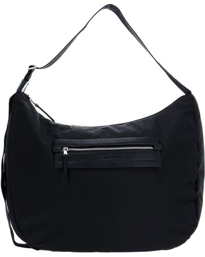 Calvin Klein Ck Essential Oversized Hobo-tassen Voor - Zwart