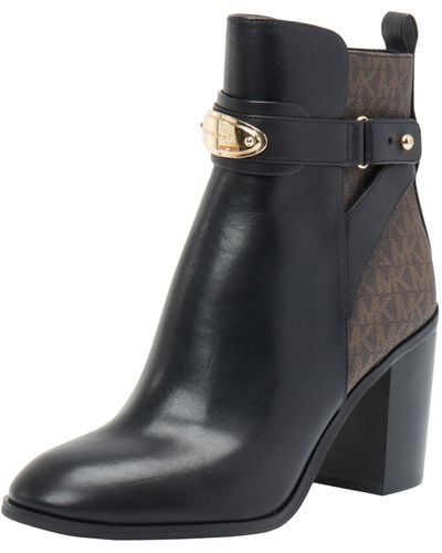 Michael Kors Darcy Heeled Bootie - Negro