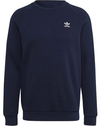 adidas Essential Sweater Sweatshirt - Blau