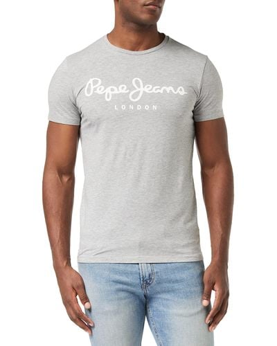 Pepe Jeans Original Stretch N T-shirt - Grau