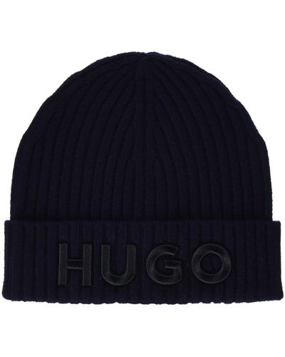 HUGO X565 6 10250991 Beanie One Size - Blue
