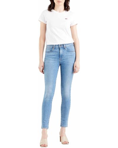 Levi's 721tm High Rise Skinny Jeans Vrouwen - Zwart