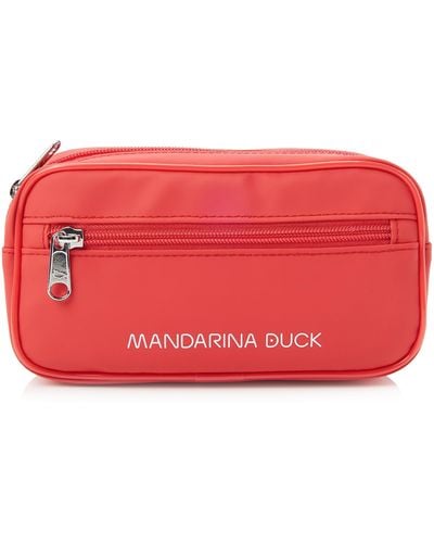 Mandarina Duck Utility Bum Bag GÜRTELTASCHE - Rot