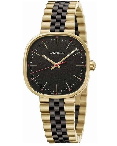 Calvin Klein Klassiek Horloge K9q125z1 - Metallic
