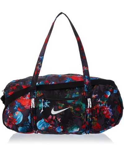 Nike AOP Duffle Bag one - Schwarz
