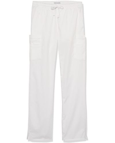 Amazon Essentials Quick-dry Stretch Scrub Trousers - White