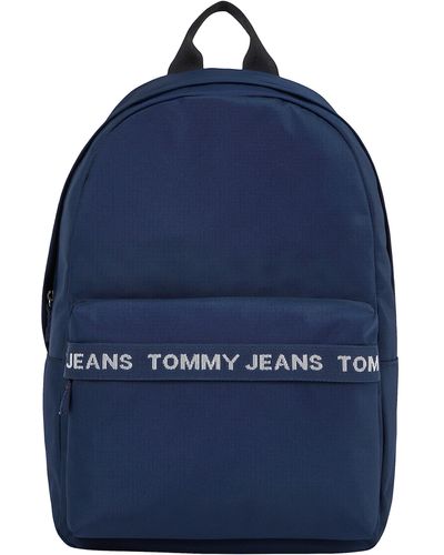 Tommy Hilfiger Essential Backpack Dome Hand Luggage - Blue