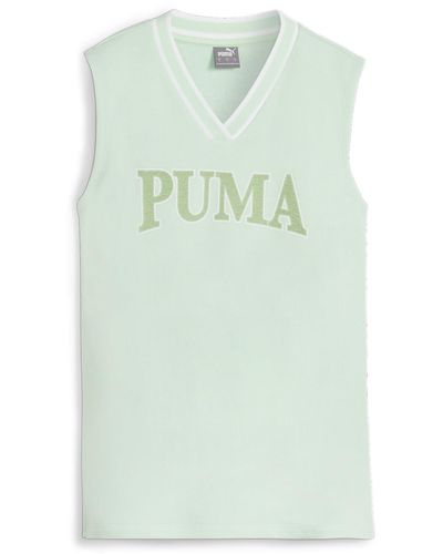PUMA Squad Vest Tr Sweat - Groen