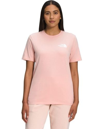 The North Face Short Sleeve Box NSE T-Shirt - Pink
