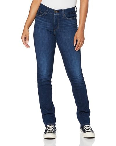 Levi's 314 Shaping Straight Jeans,cobalt Honor,32w / 30l - Blue