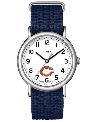 Timex Chicago Bears With Slip-thru Single Layer - Blue