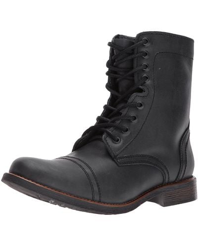 Steve Madden Troopah-c Combat Boot - Black