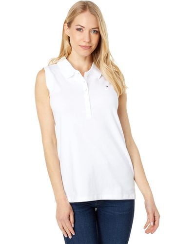 Tommy Hilfiger Polo Button Down Shirt - White
