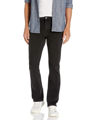 Amazon Essentials Jeans Bootcut Elasticizzati Slim Uomo - Nero