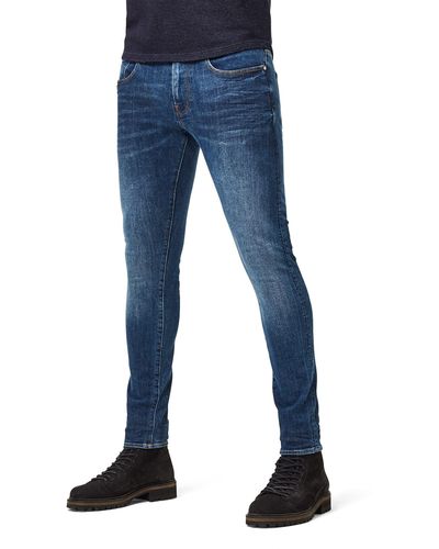 G-Star RAW 3301 Skinny Jeans - Blu