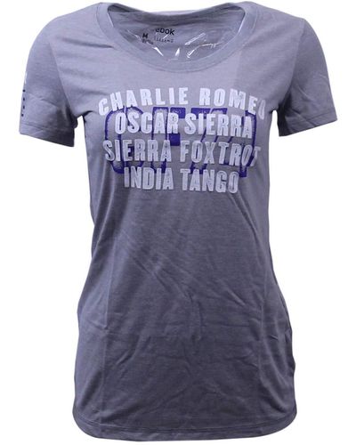 Reebok Crossfit Grey Charlier Romeo Oscar Sierra.. T-shirt Z92600 - Blue