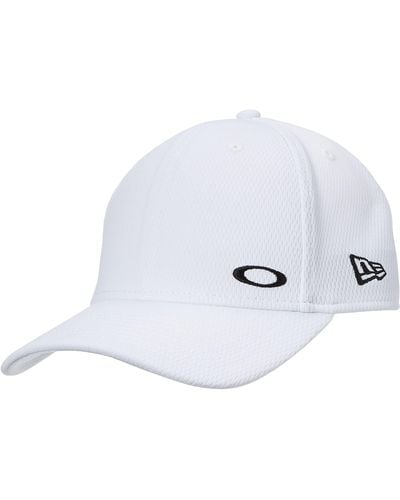 Oakley 6 Panel Stretch METALLIC HAT Mütze - Weiß