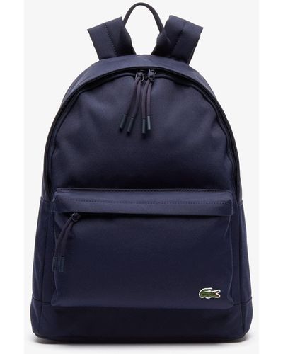 Lacoste Neocroc Canvas Rucksack Nh 2677 Ne Navy - Blau