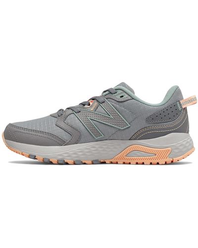 New Balance 410 V7 Trail Running Shoe - Grey