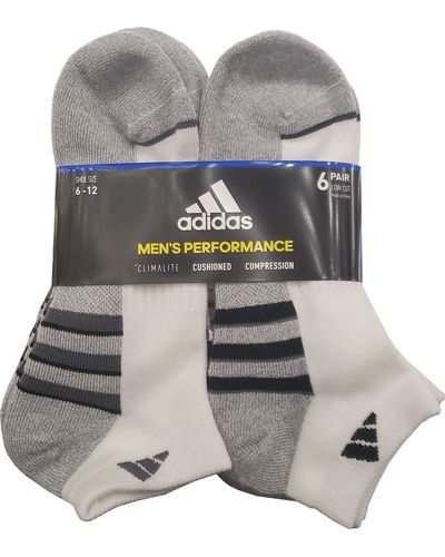 adidas Low Cut Sock 6count - Grey