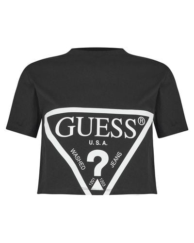Guess T Shirt Black A996 12