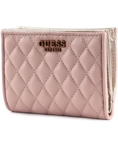 Guess Maila SLG Fold Up Organizer Nude - Pink
