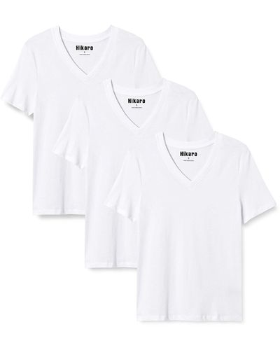 HIKARO Hik0043aw T-Shirt - Weiß