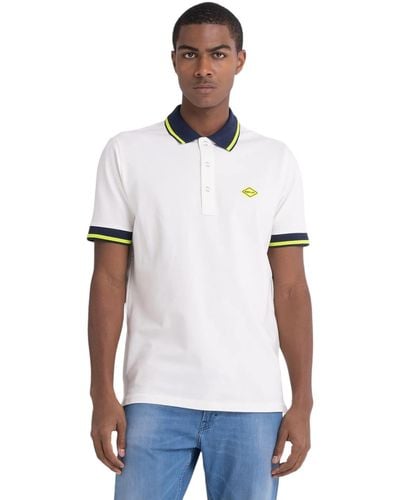 Replay M3685c Polo Shirt - White