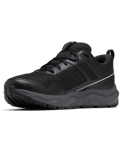Columbia Plateau Waterproof Hiking Shoes - Black