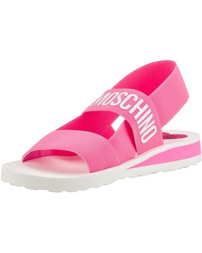 Love Moschino , Sandals, Spring Summer 2021 Collection, Pink, 1.5 Uk