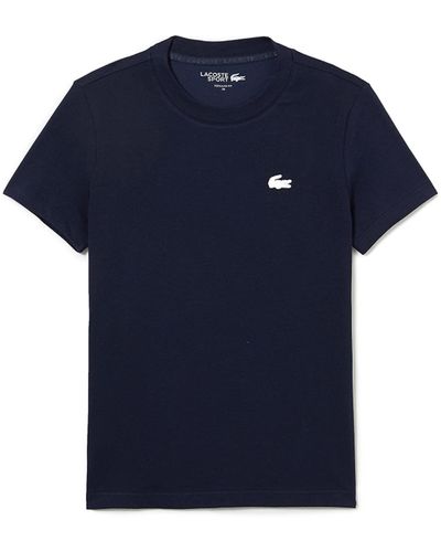 Lacoste Tf9246 Tee & Turtle Neck Shirt - Blue