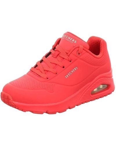 Skechers UNO Stand ON AIR Sneaker - Rot
