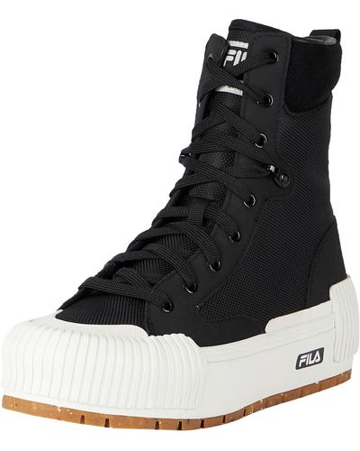 Fila Cityblock High Platform WMN Botte Tendance - Noir