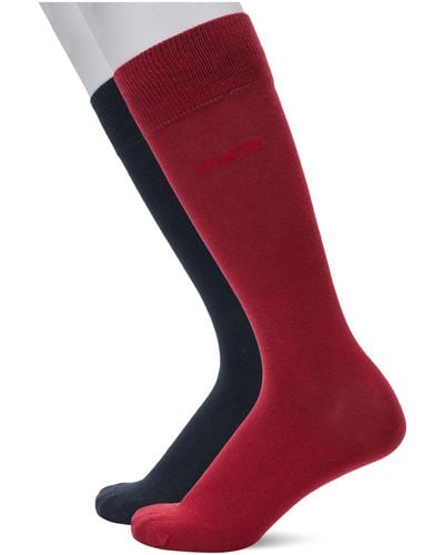 HUGO Boss 2p Rs Uni Colours Cc Regular Socks - Red