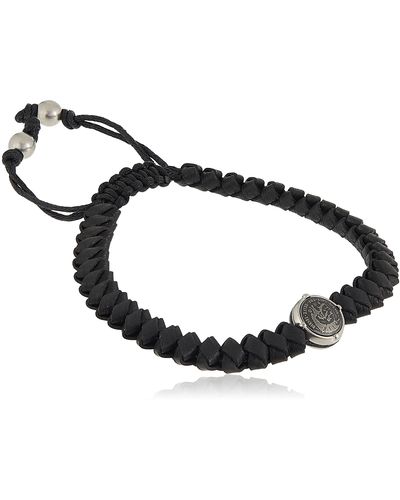 DIESEL Stainless Steel Bracelet - Black